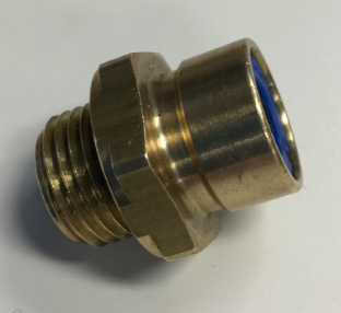 [AL90108016] Raufoss ABC New Line Push In Coupling M16x1.5mm Thread x 8mm Hose