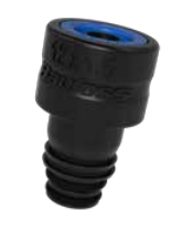 [AL90216006] Raufoss ABC Threadless Push-in Coupling M16x2 Heavy Duty Blue Cap