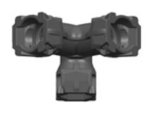 [AL92052060] Raufoss ABC 3 Way Union Block Female Regular