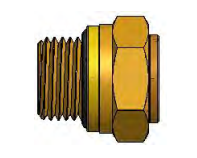 [ALNPF105M12M16] Push In Coupling Quick Release M12 Hose M16x1.5 Thread