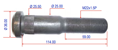 [VL21147687] Wheel Stud  - VL21147687